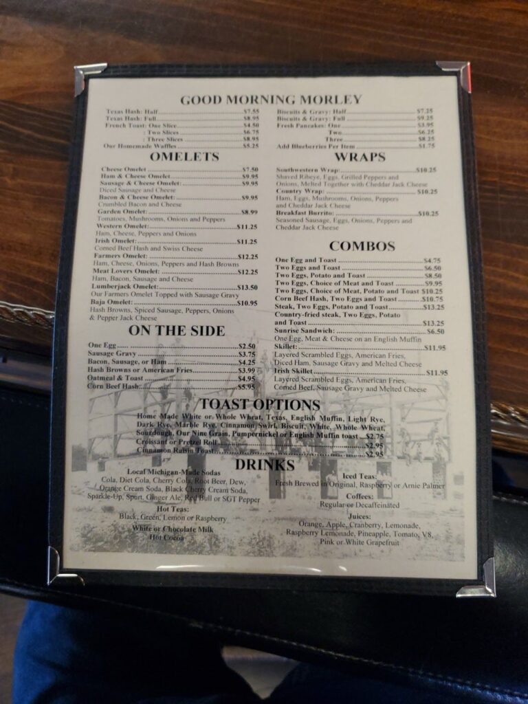 MOE-Z-INN Menu 2