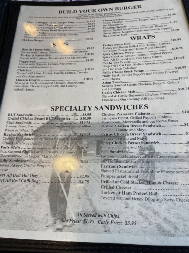 MOE-Z-INN Menu 4
